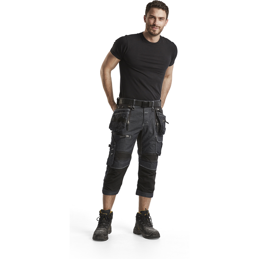 Blaklader X1900 Stretch Pirate Trousers, Navy/Black (5)