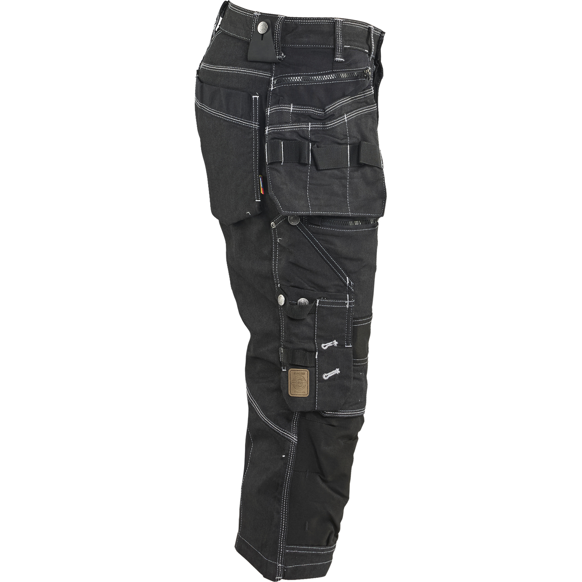 Blaklader X1900 Stretch Pirate Pants, Black (2)