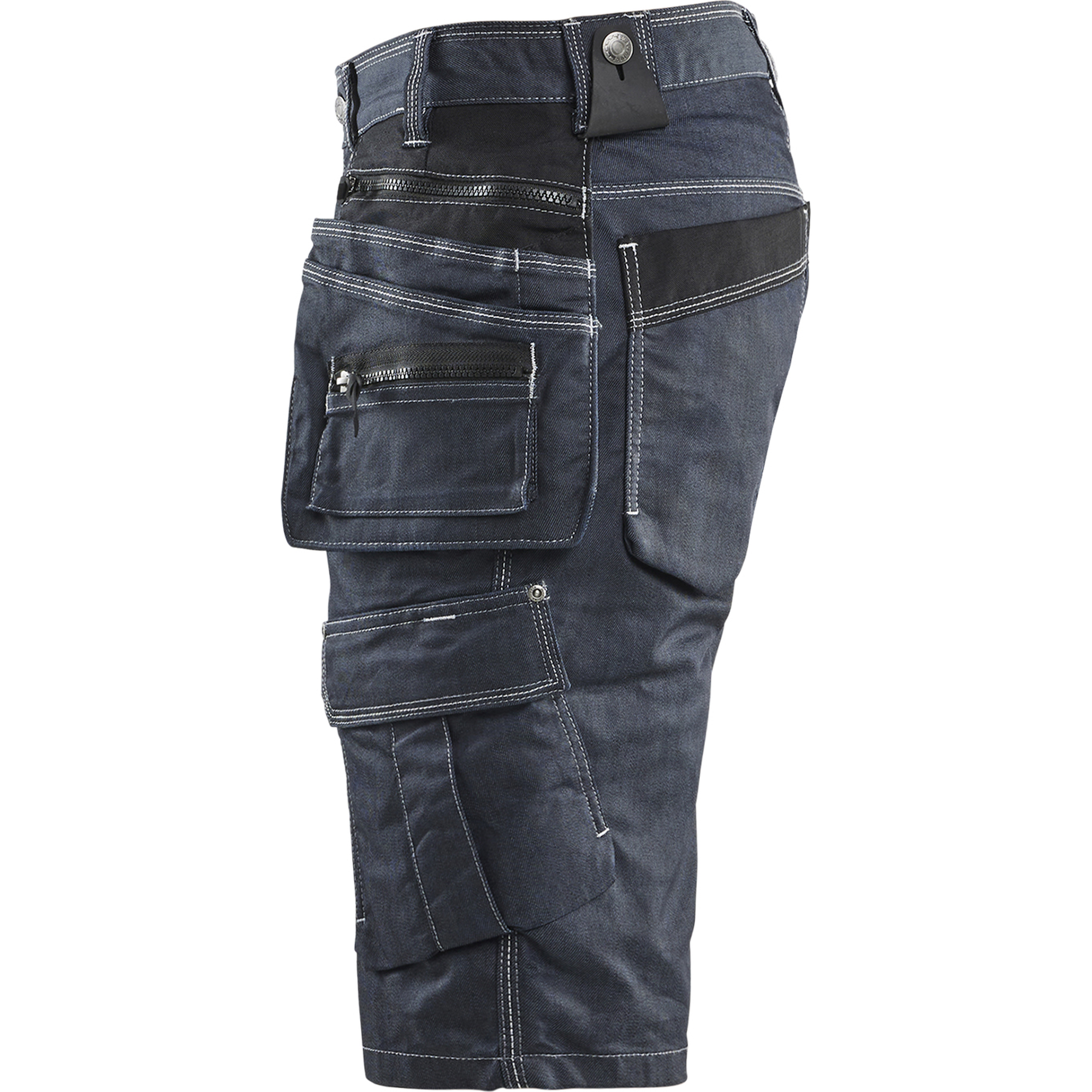 Blaklader X1900 Stretch Craftsman Shorts, Navy/Black (3)