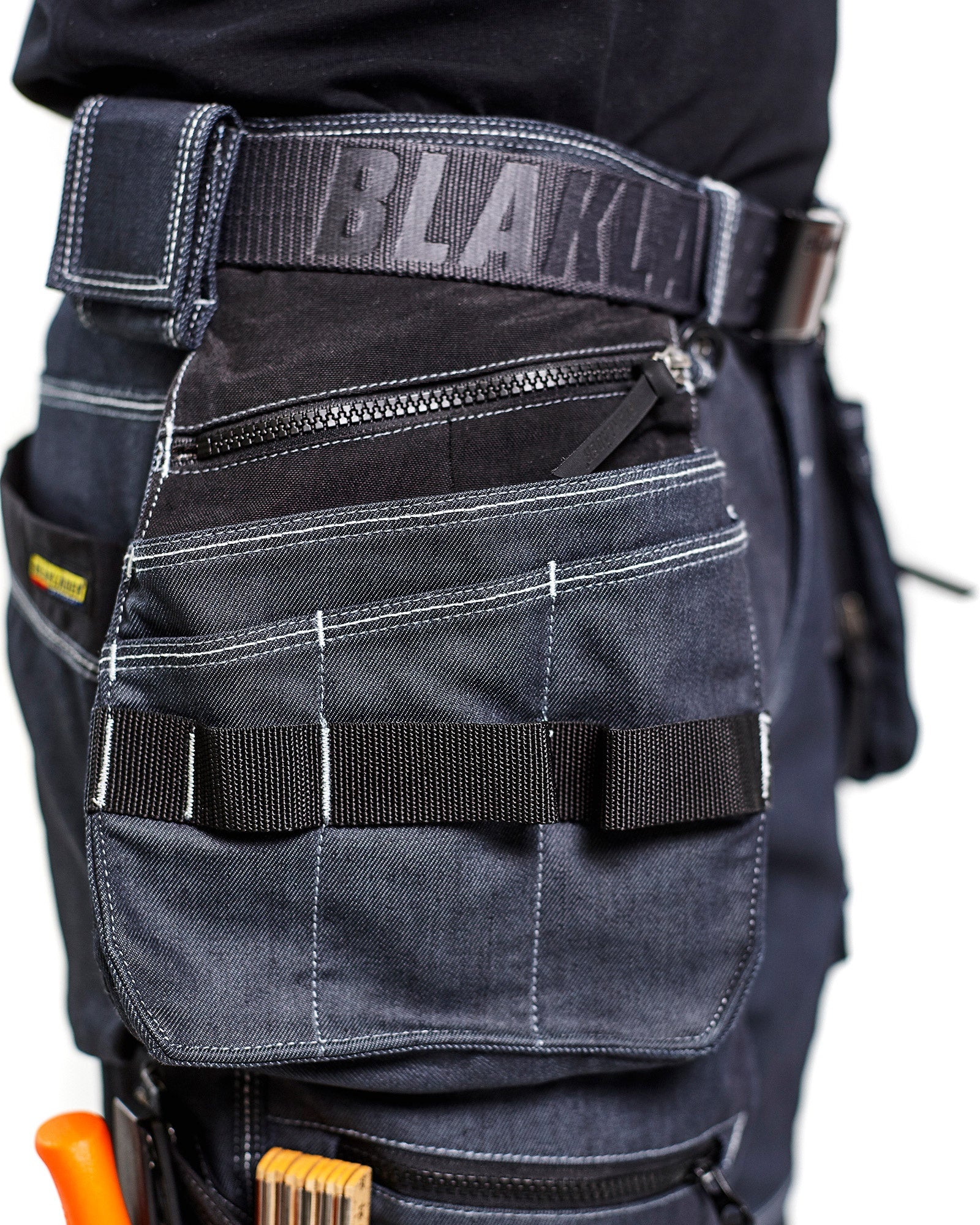 Blaklader X1900 Stretch Craftsman Shorts, Navy/Black (6)