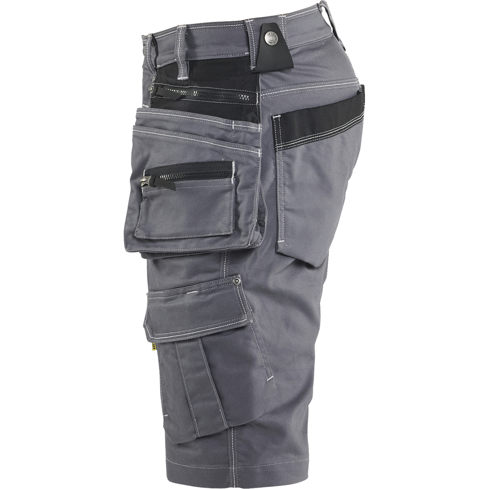 Blaklader X1900 Stretch Craftsman Shorts, Medium Grey/Black (3)