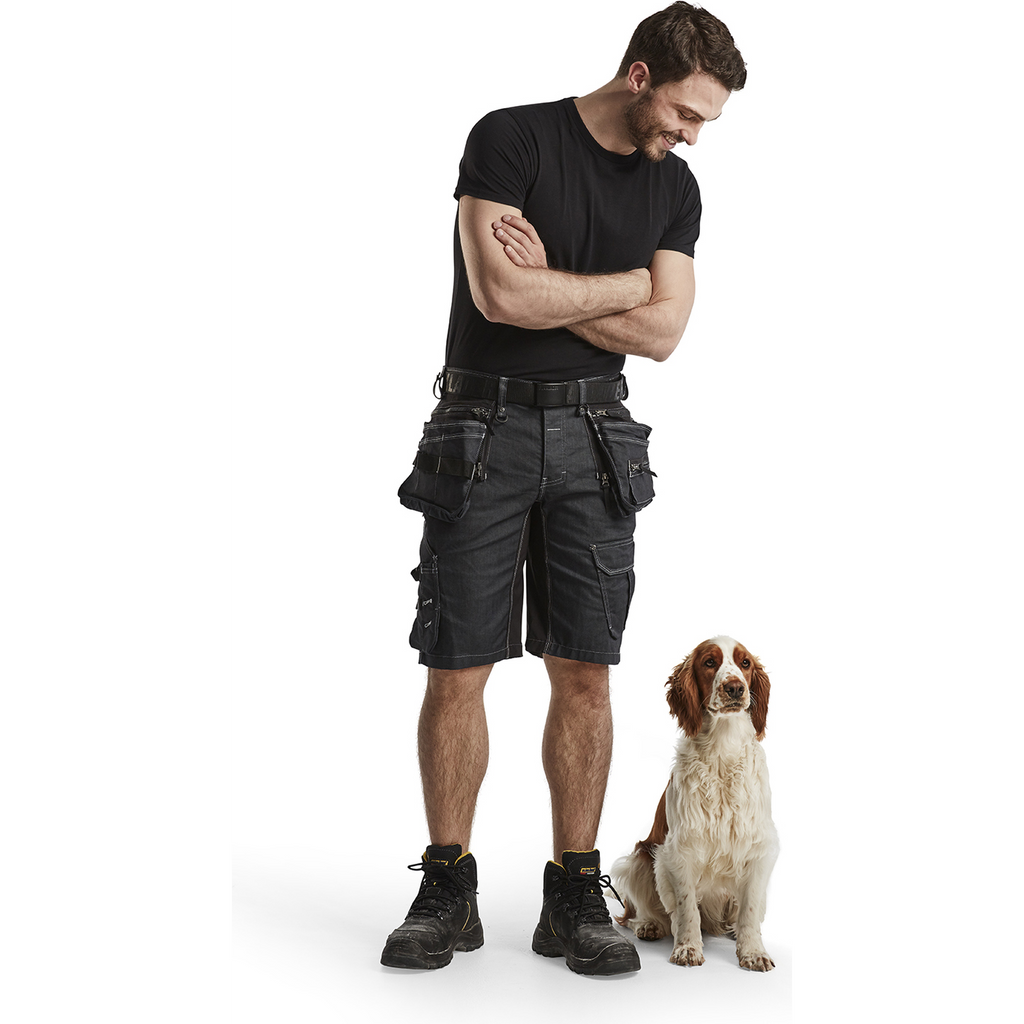 Blaklader X1900 Stretch Craftsman Shorts, Black (5)