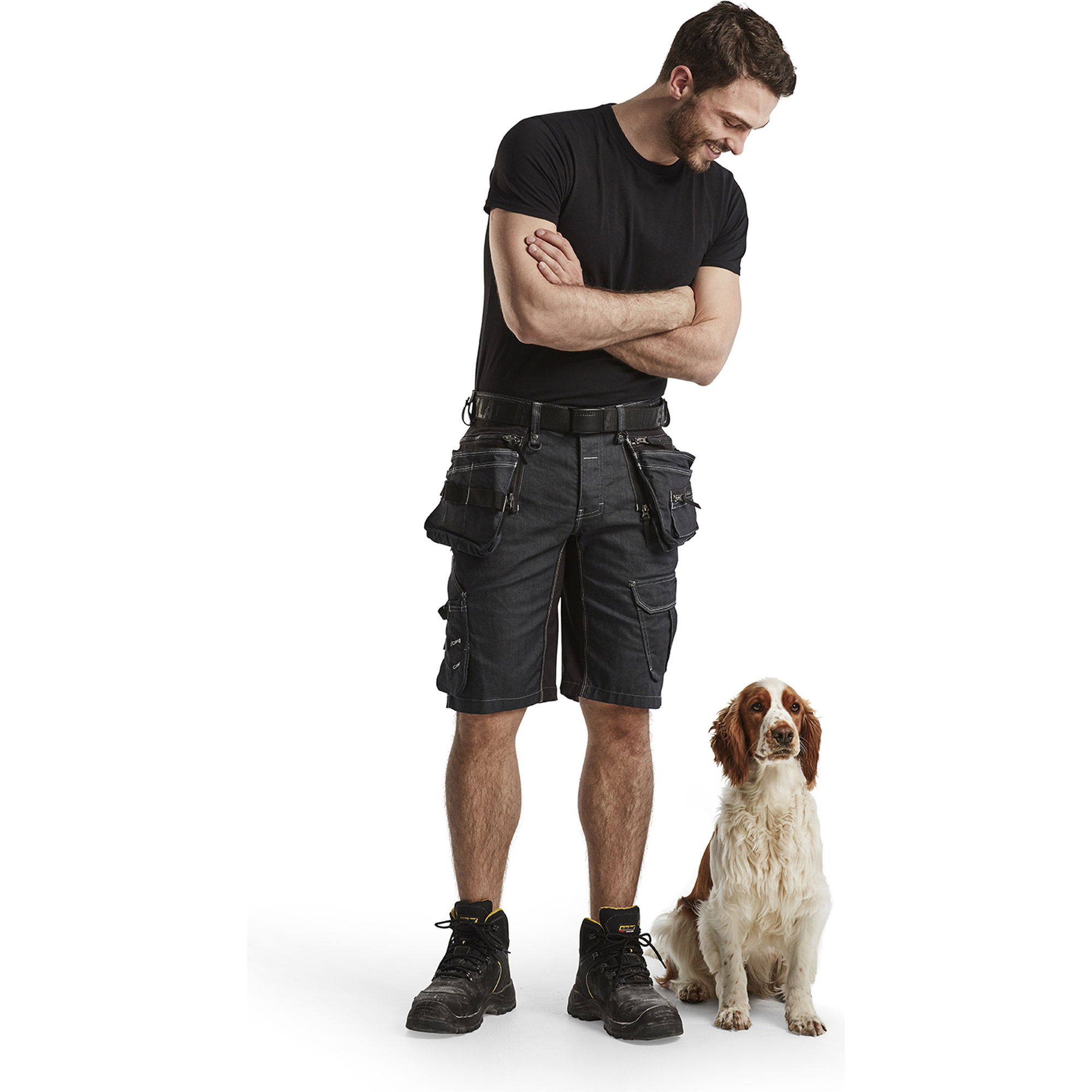 Blaklader X1900 Stretch Craftsman Shorts, Black (5)