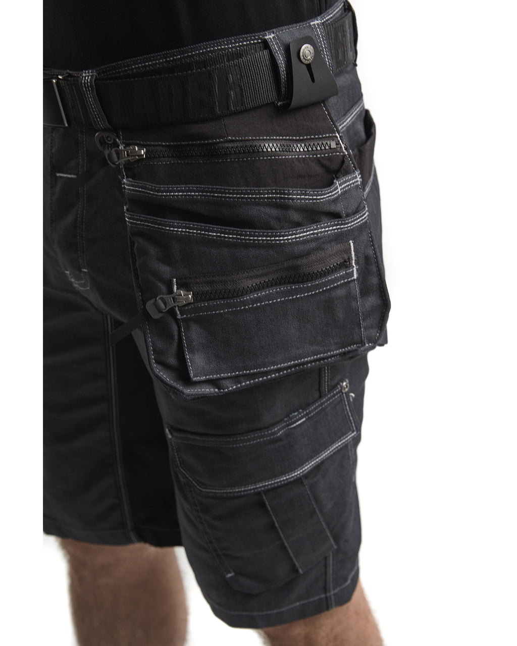 Blaklader X1900 Stretch Craftsman Shorts, Black (6)