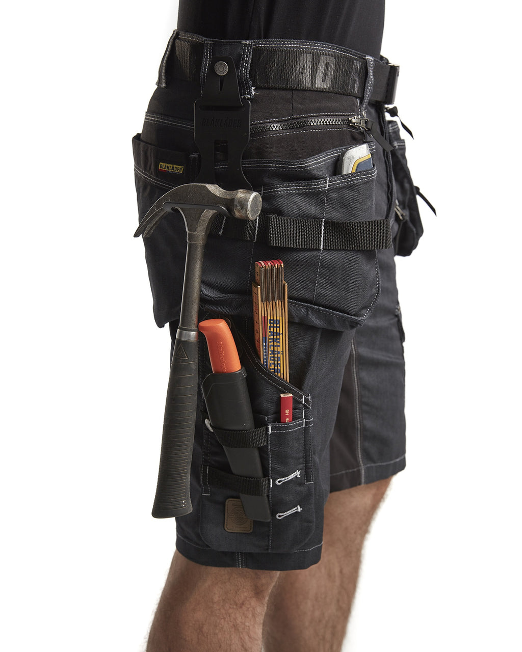 Blaklader X1900 Stretch Craftsman Shorts, Black (7)