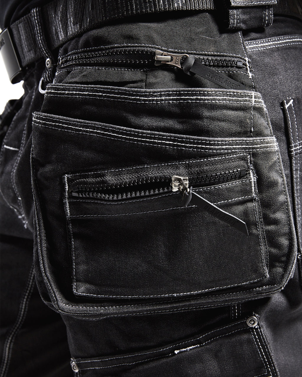 Blaklader X1900 Stretch Craftsman Shorts, Black (9)