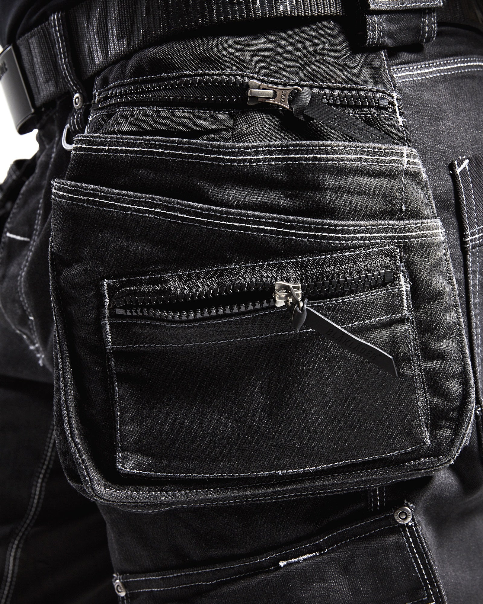 Blaklader X1900 Stretch Craftsman Shorts, Black (9)