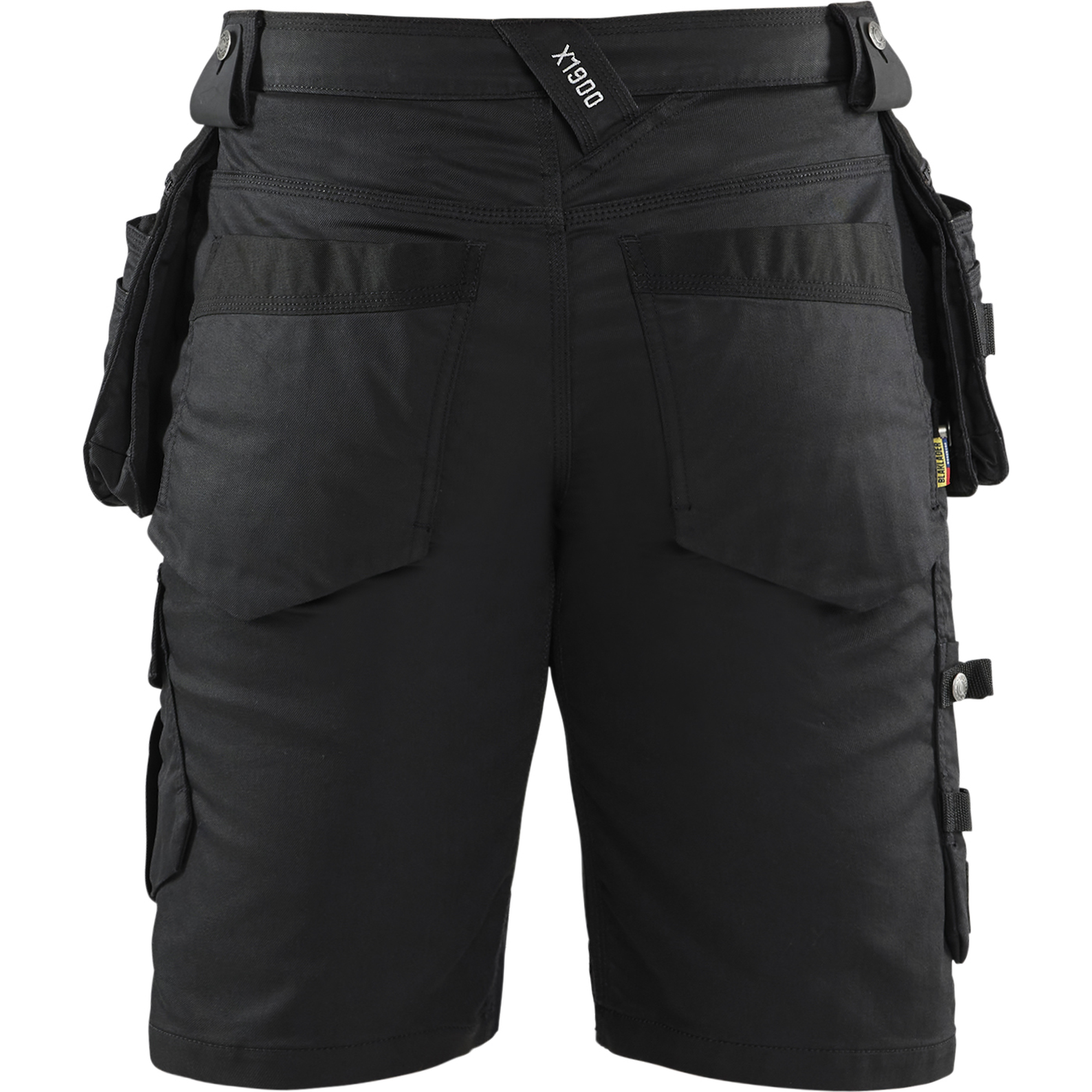 Blaklader X1900 Stretch Craftsman Shorts, Black/Black (4)