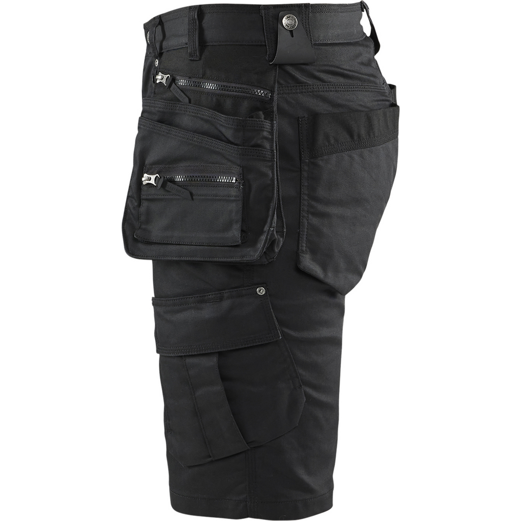 Blaklader X1900 Stretch Craftsman Shorts, Black/Black (3)
