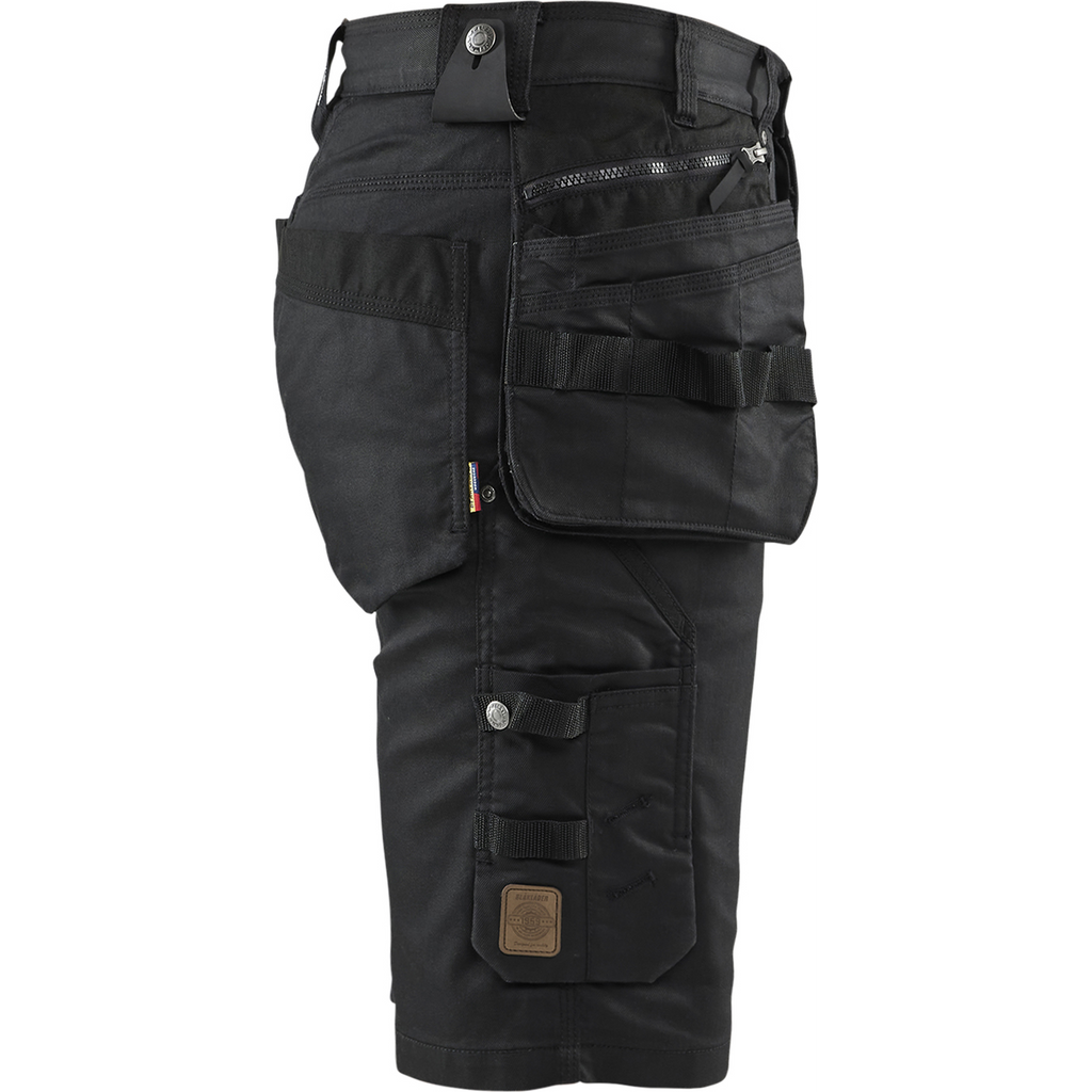 Blaklader X1900 Stretch Craftsman Shorts, Black/Black (2)