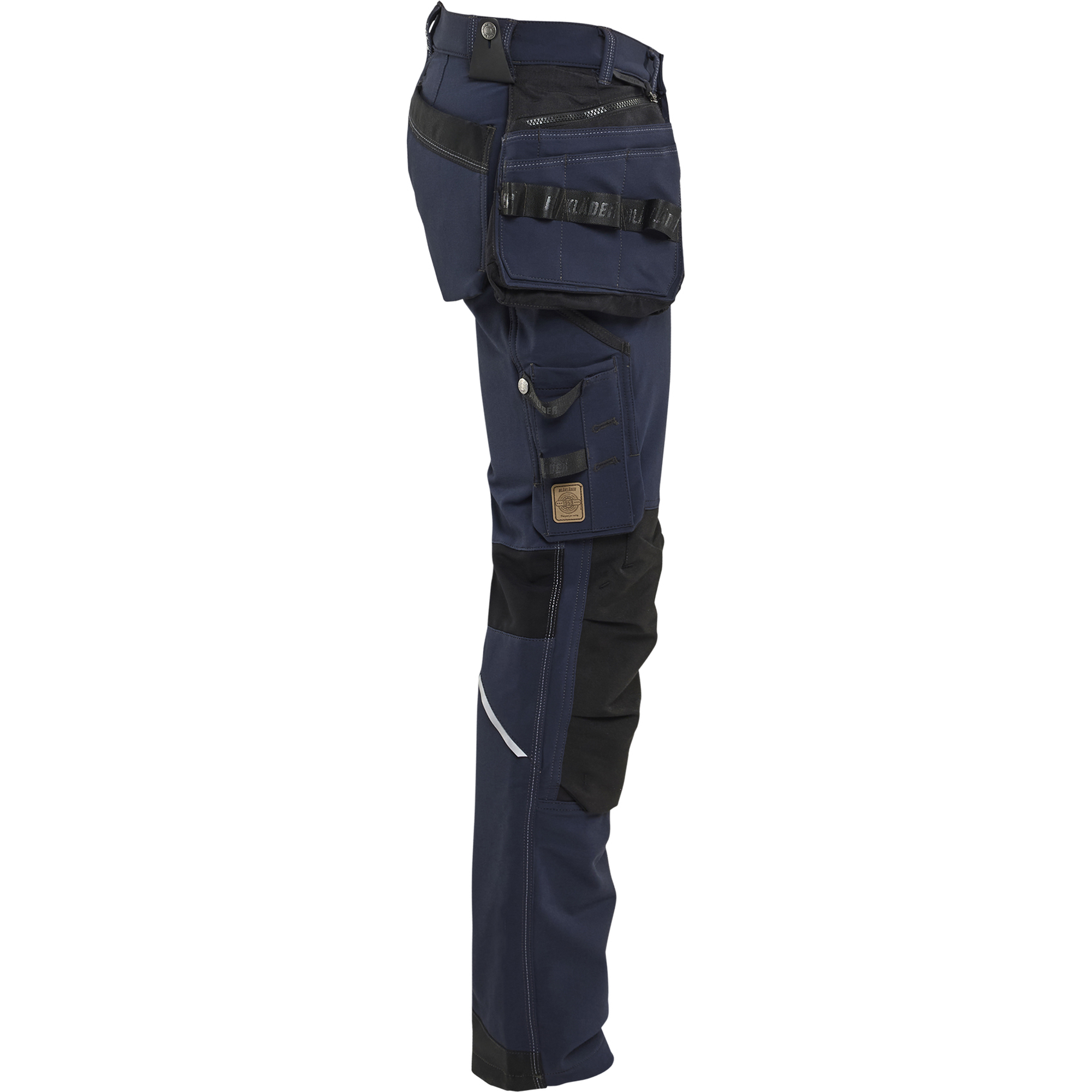 Blaklader X1900 4-Way Stretch Craftsman Work Trousers, Dark Navy/Black (2)