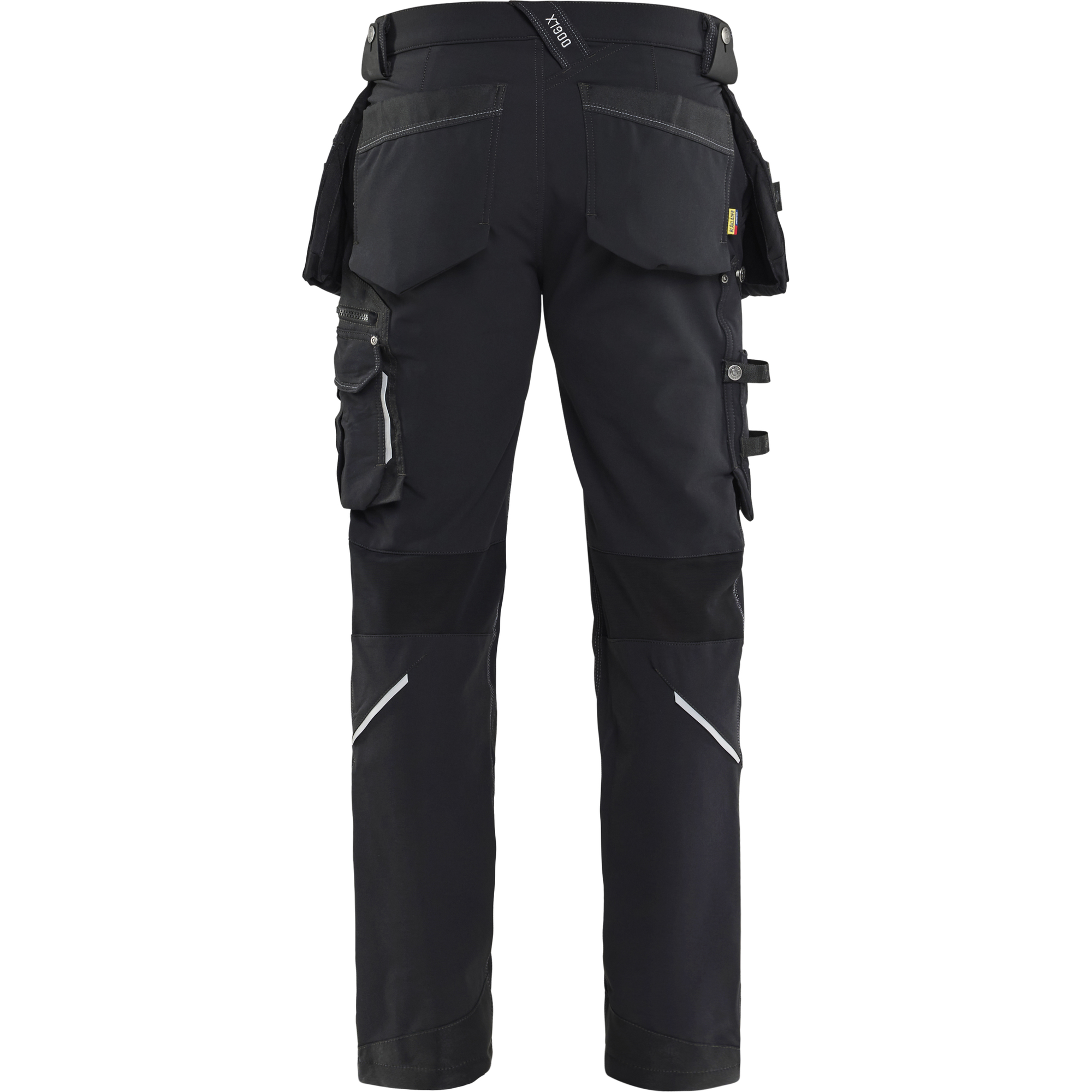Blaklader X1900 4-Way Stretch Craftsman Work Trousers, Black (3)