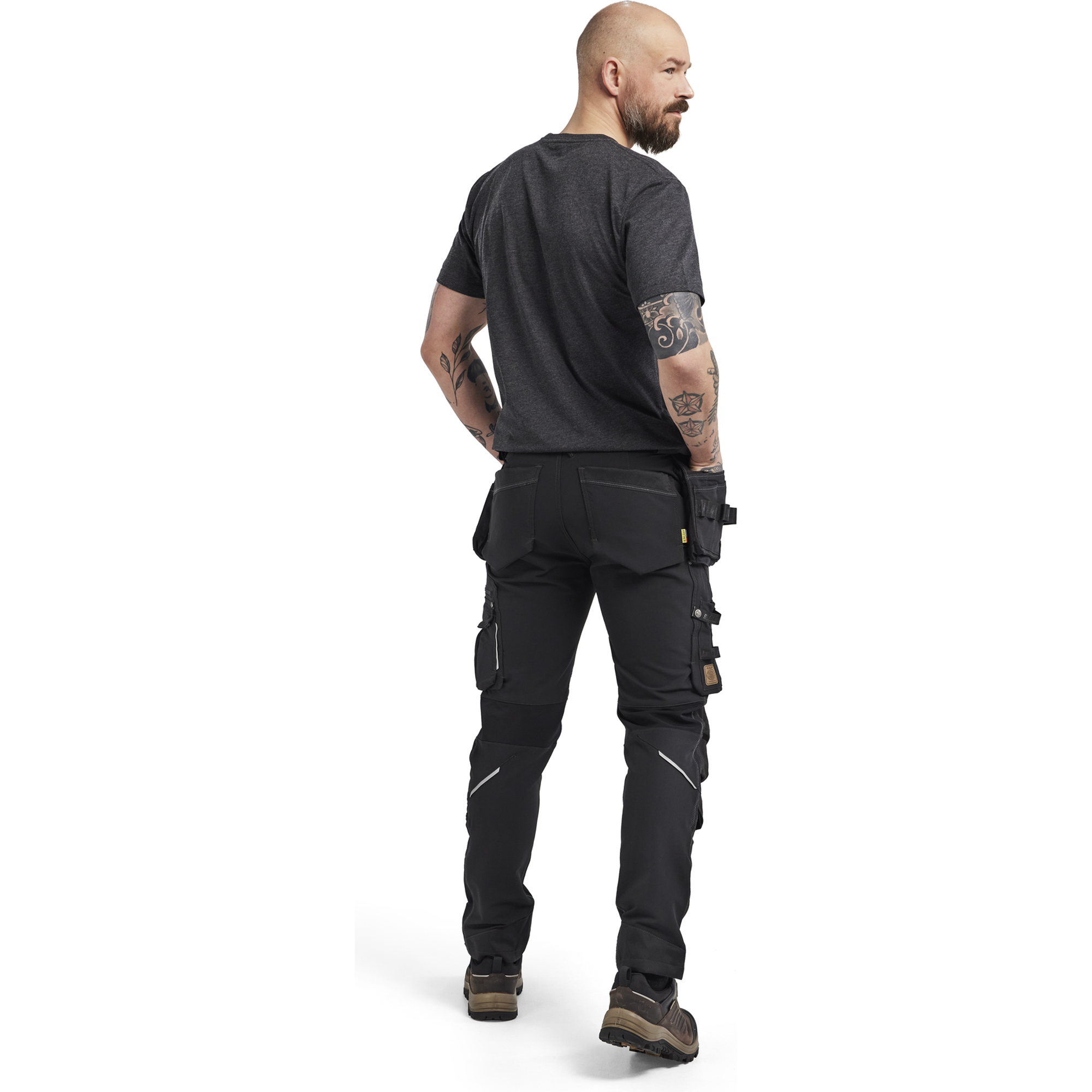 Blaklader X1900 4-Way Stretch Craftsman Work Trousers, Black (5)