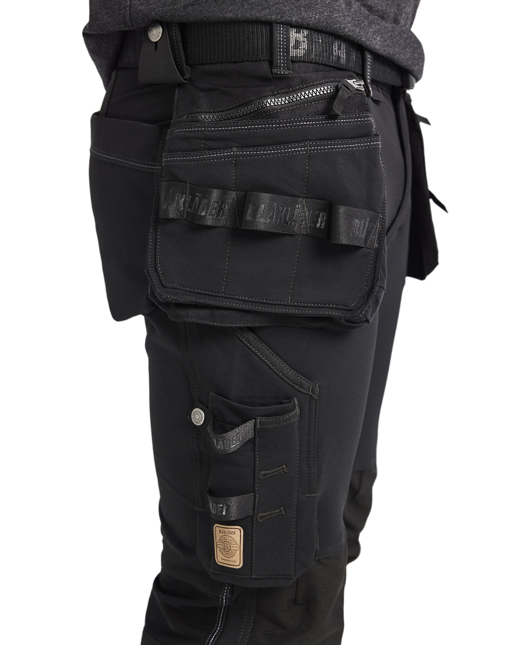 Blaklader X1900 4-Way Stretch Craftsman Work Trousers, Black (8)