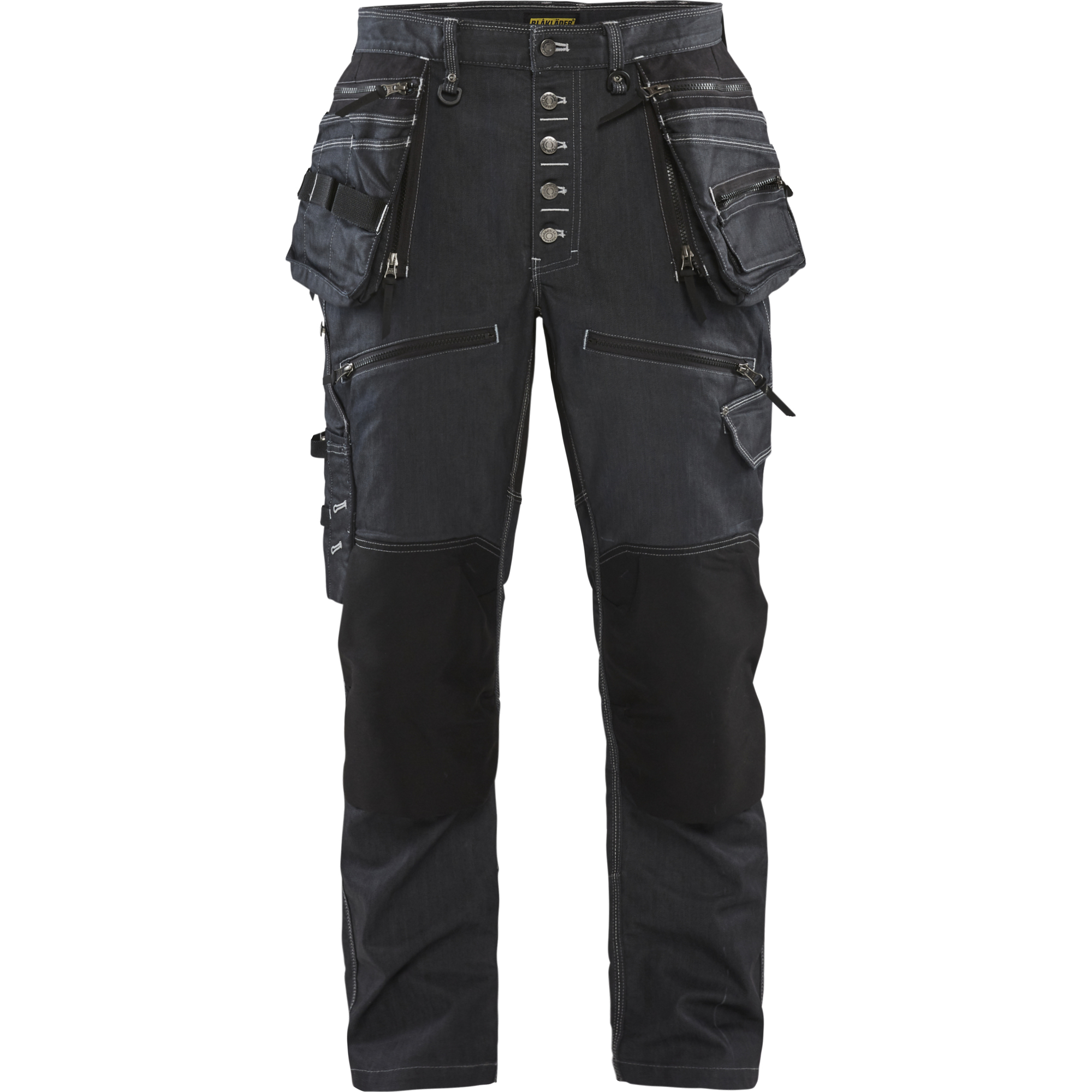 Blaklader X1900 Stretch Craftsman Work Trousers, Navy/Black
