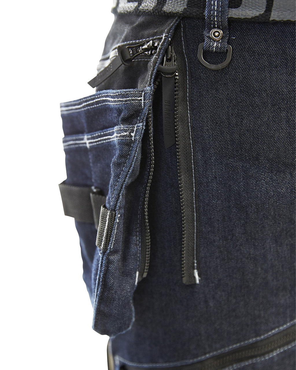 Blaklader X1900 Stretch Craftsman Work Trousers, Navy/Black (7)