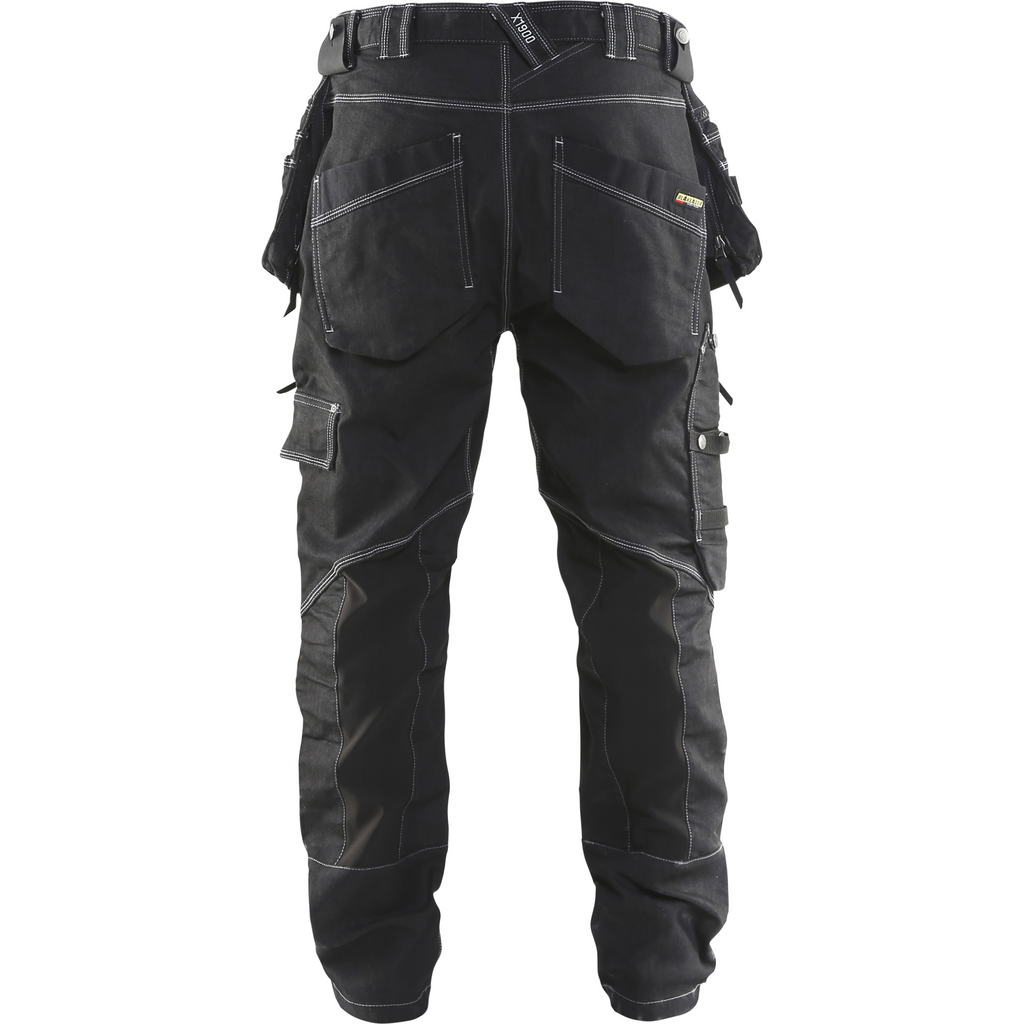 Blaklader X1900 Stretch Craftsman Work Trousers, Black (4)