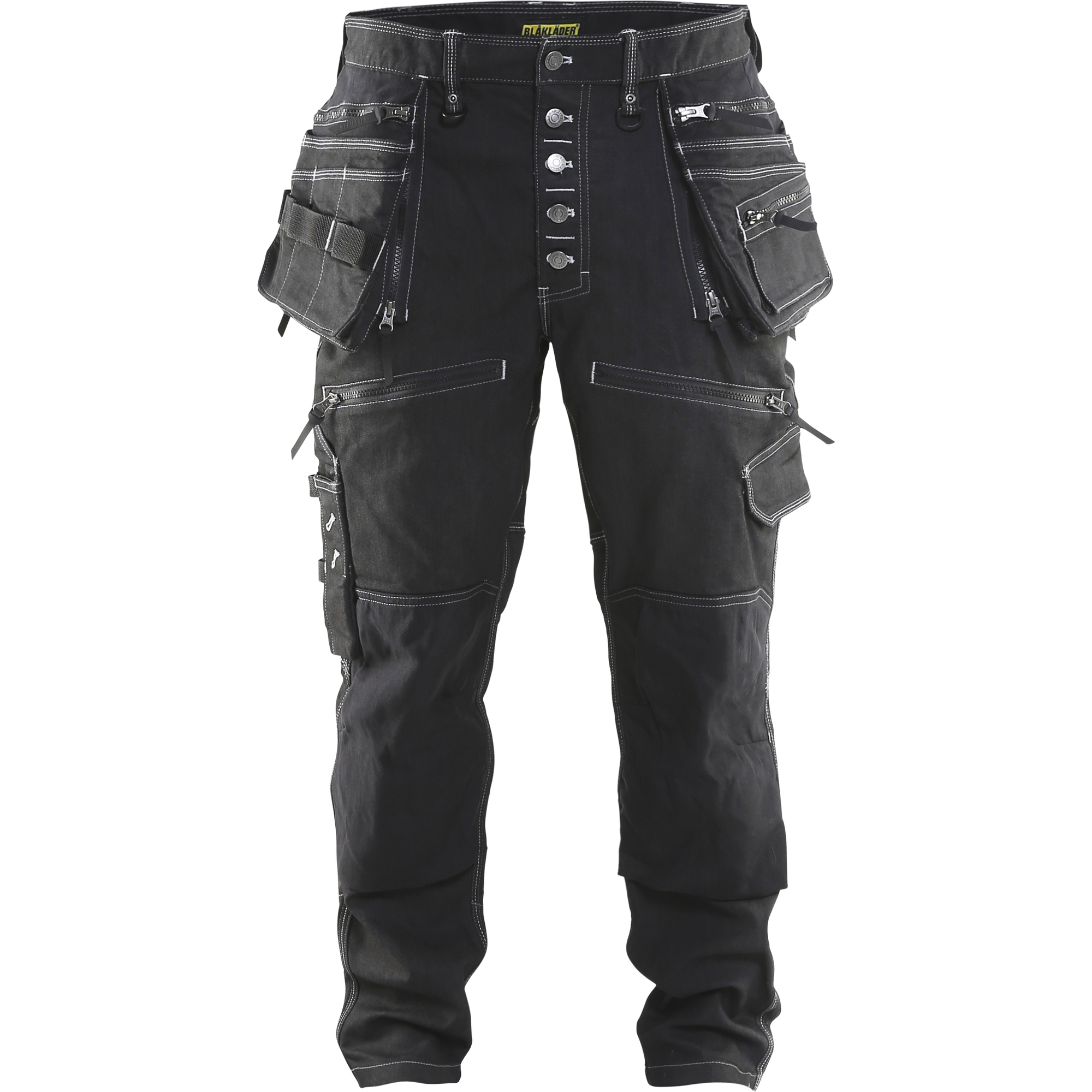 Blaklader X1900 Stretch Craftsman Work Trousers, Black