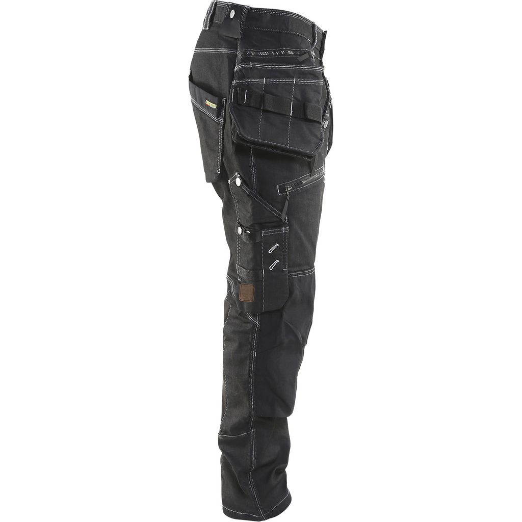 Blaklader X1900 Stretch Craftsman Work Trousers, Black (2)