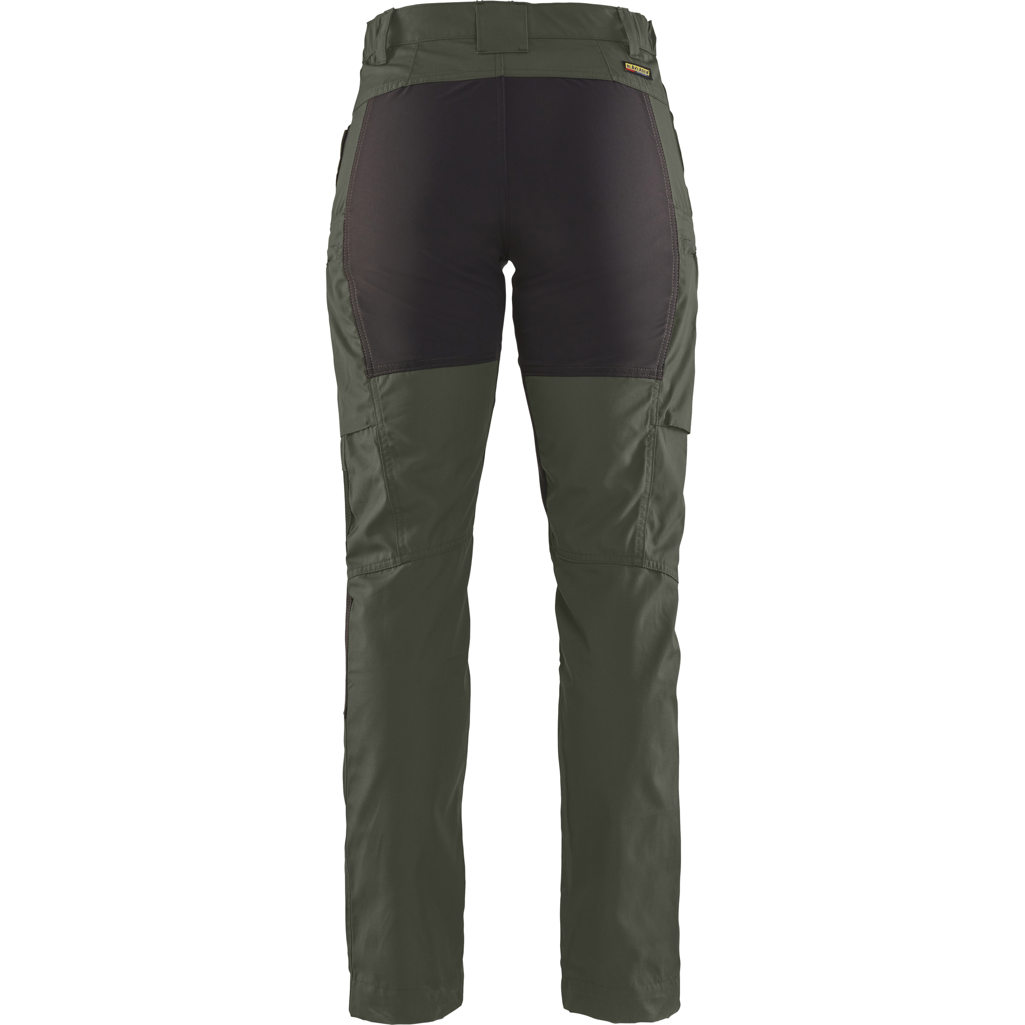 Blaklader Ladies Stretch Work Trousers, Army Green/Black (4)