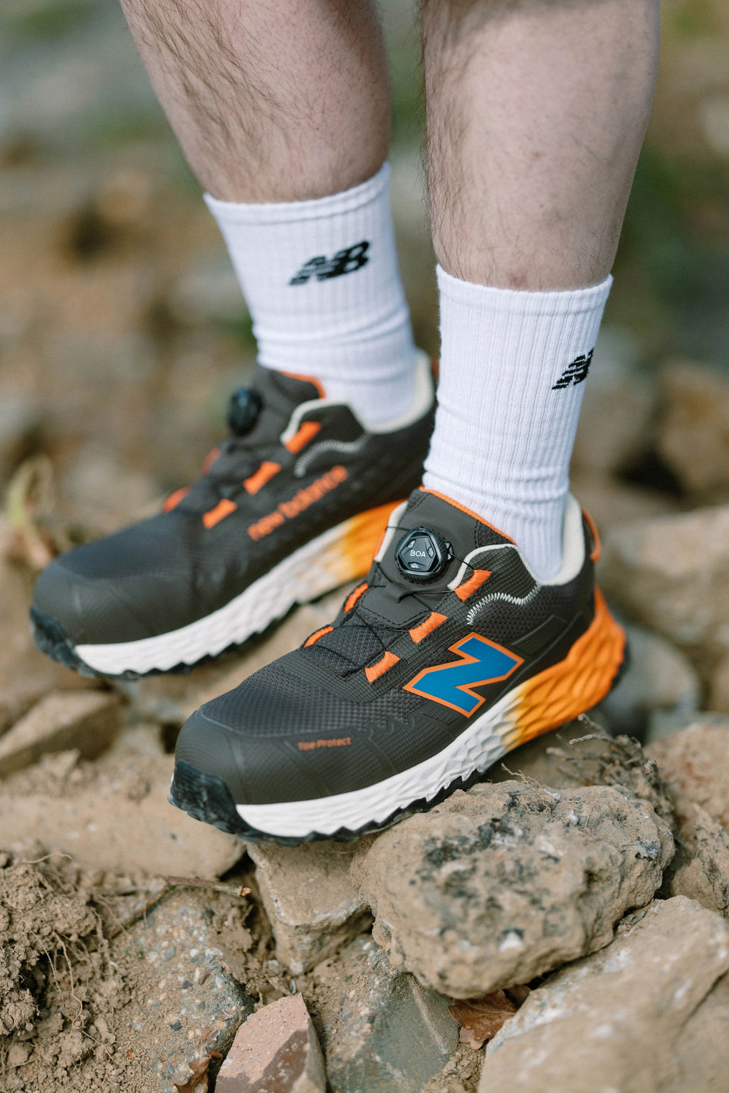 New Balance Cremorne BOA Safety shoes S3L, chocolate / orange (14)