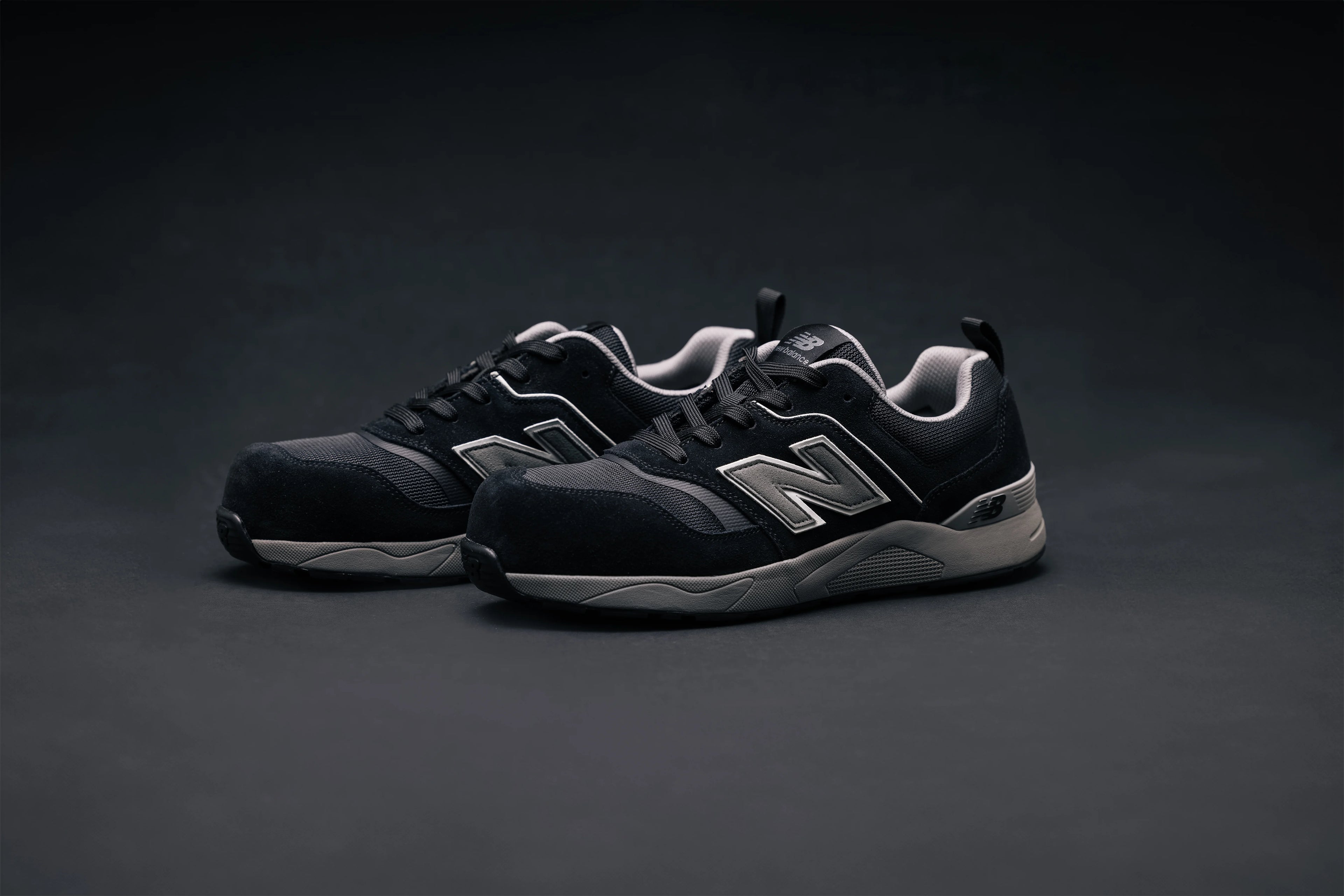 New Balance Elite Lite Mens Safety Shoes S1 PL HRO FO SC SR Black/grey (9)