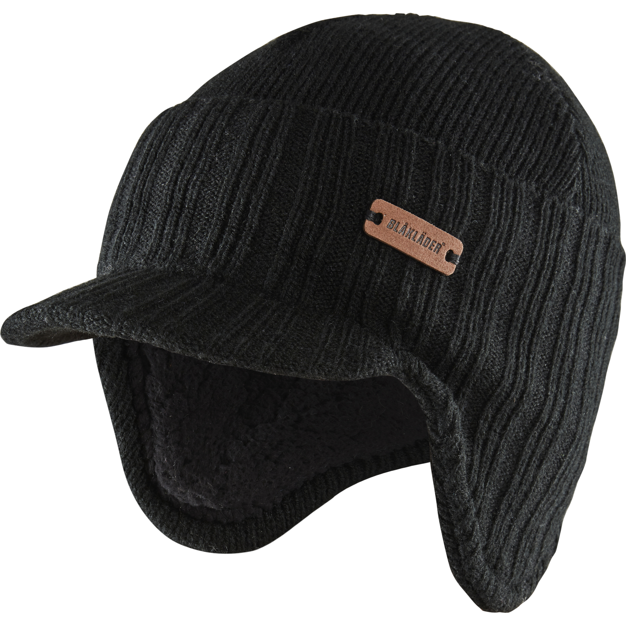 Blaklader Winter Hat with Ear Flaps, Black