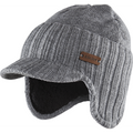 Blaklader Winter Hat with Ear Flaps, Black Melange
