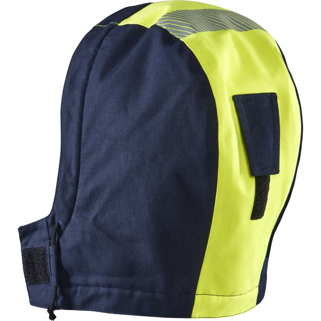 Blaklader Multi-Norm Winter Hood, Navy/ Yellow (2)