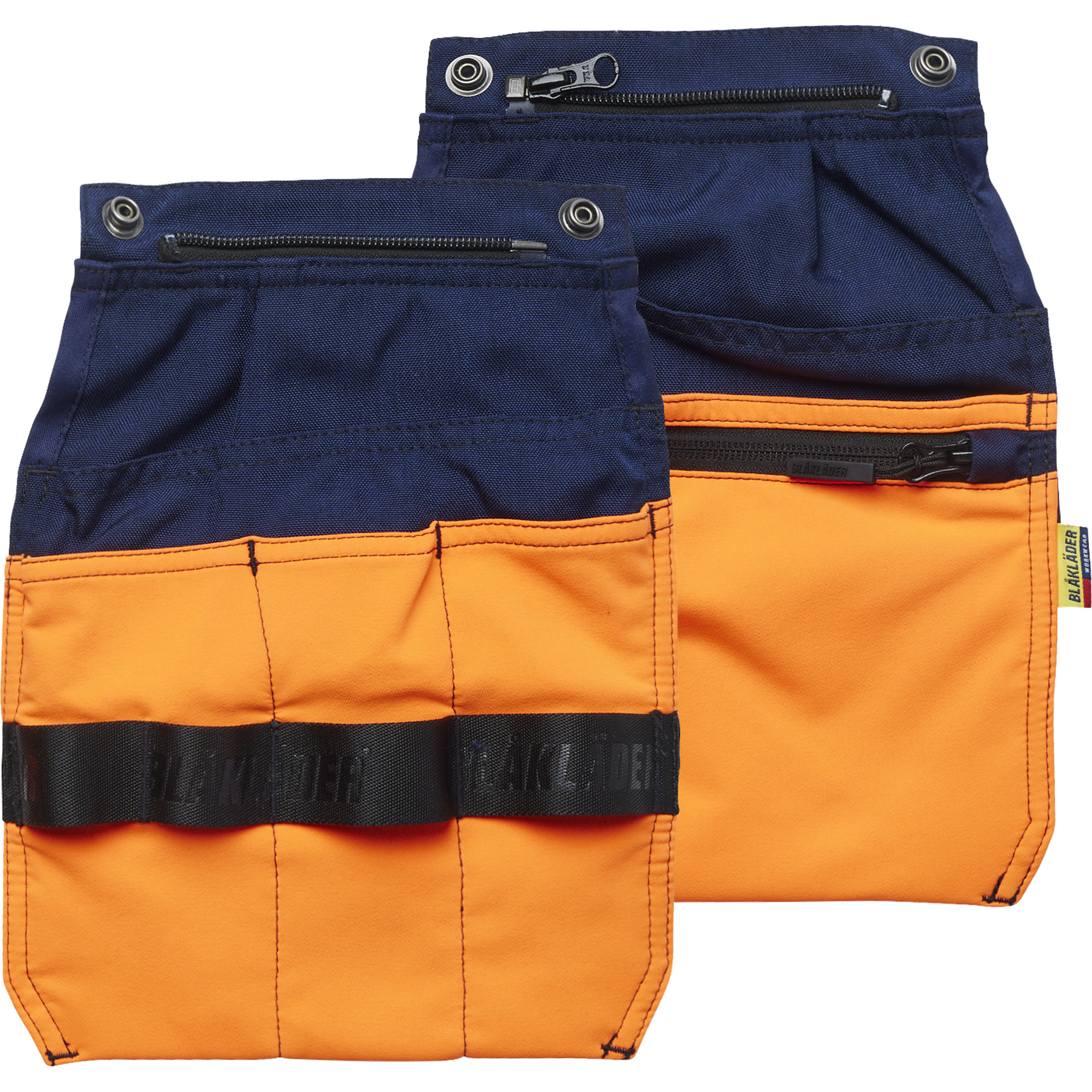 Blaklader Loose Tool Pockets, Navy/Orange