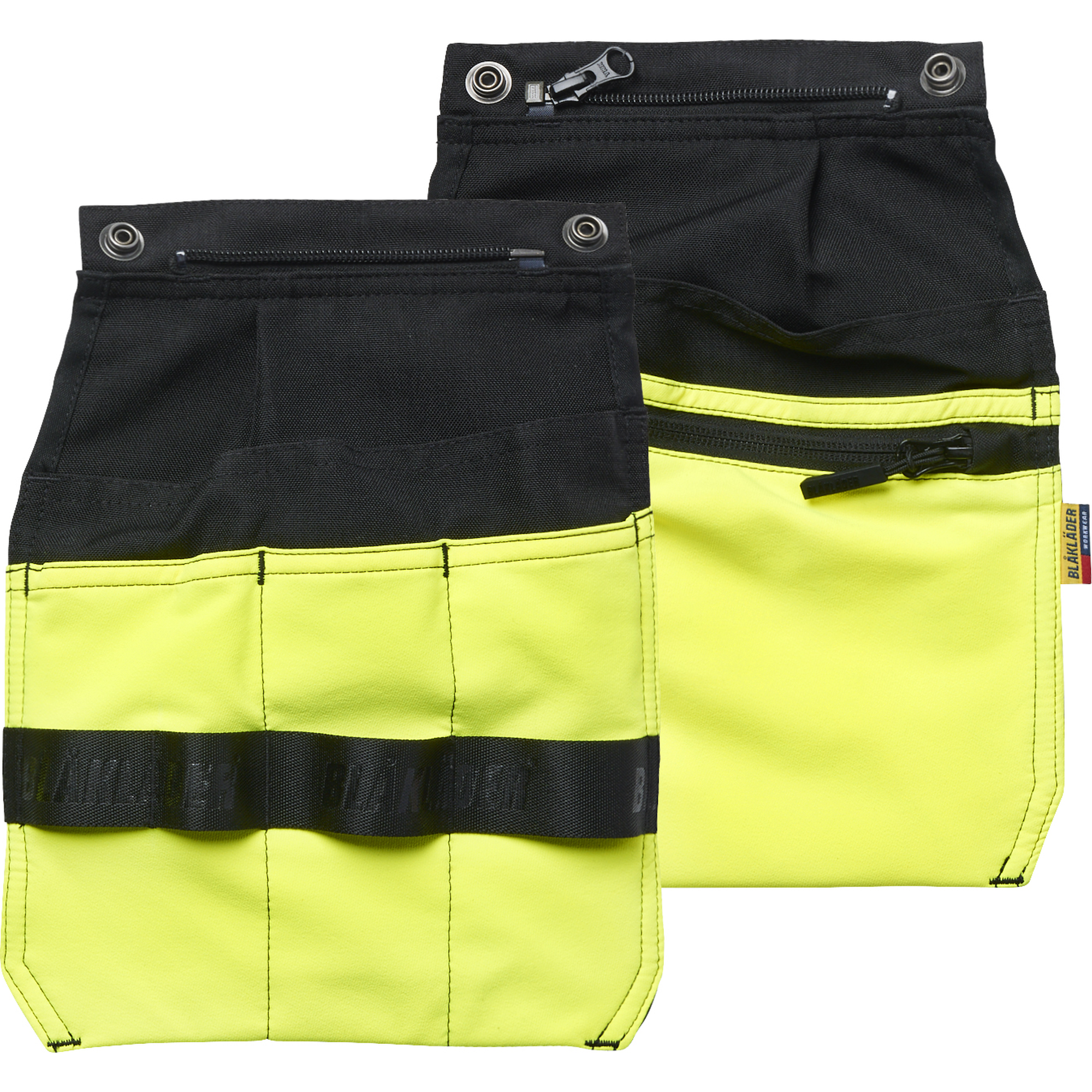 Blaklader Loose Tool Pockets, Black/Yellow