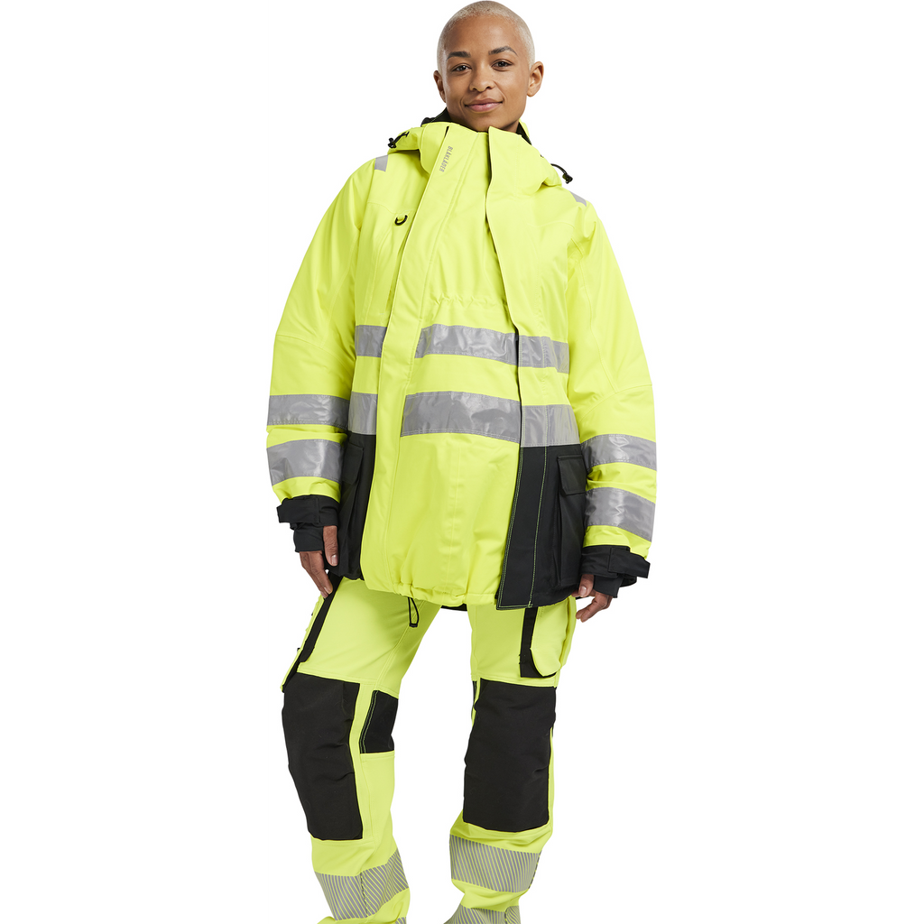 Blaklader High Vis Maternity Jacket Extension, Yellow (2)