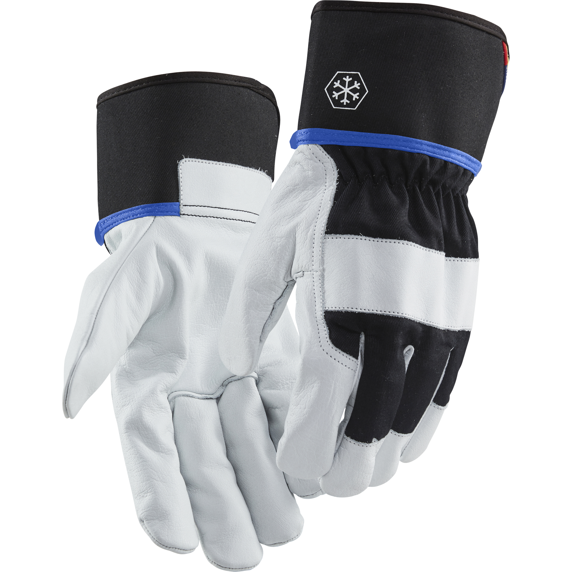 Blaklader Lined Work Glove, Black/White 6 pairs