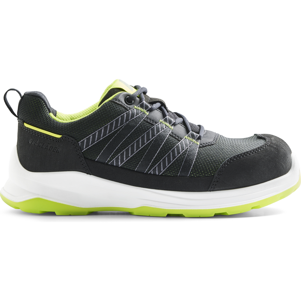 Blaklader SPRINTER Safety Shoe, Black/Lime Green