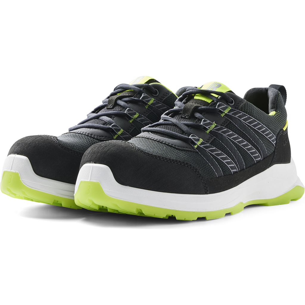 Blaklader SPRINTER Safety Shoe, Black/Lime Green (3)