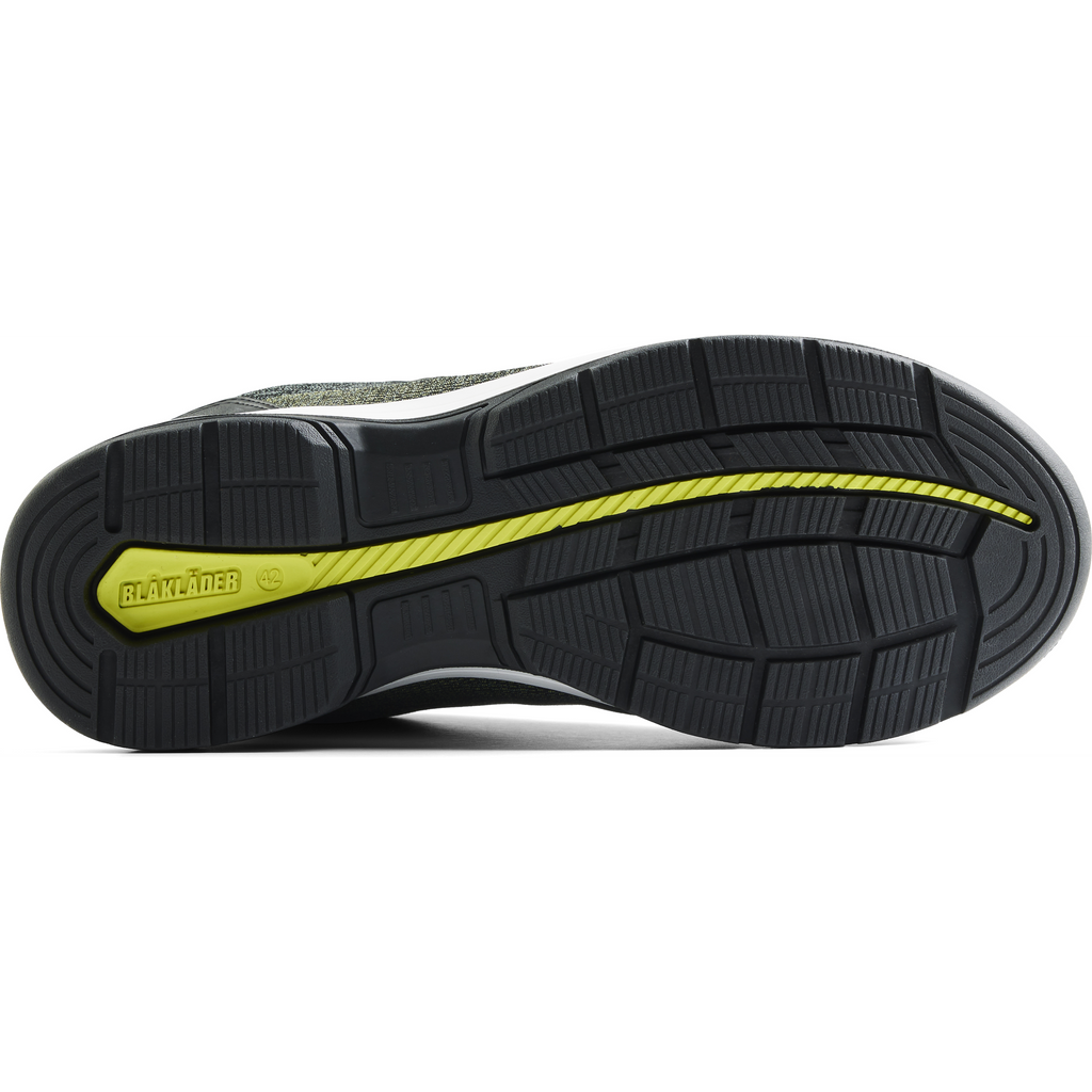Blaklader CRADLE Safety Shoe, Army Green/Yellow (4)