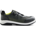 Blaklader CRADLE Safety Shoe, Army Green/Yellow
