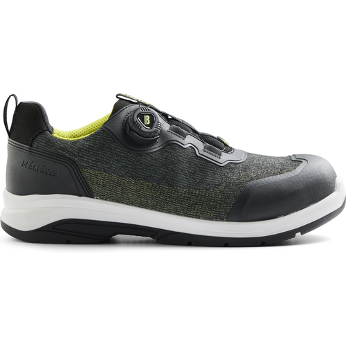 Blaklader CRADLE Safety Shoe, Army Green/Yellow