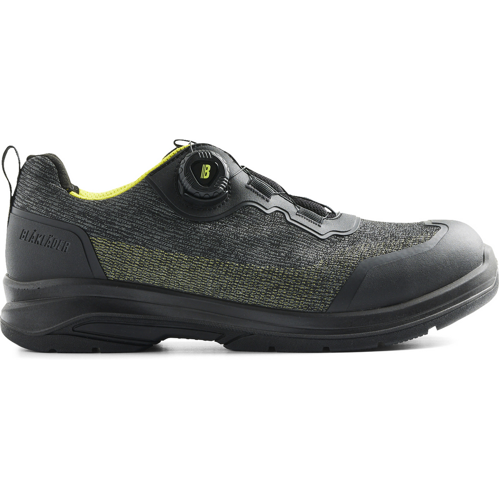 Blaklader CRADLE Safety Shoe, Black/Yellow