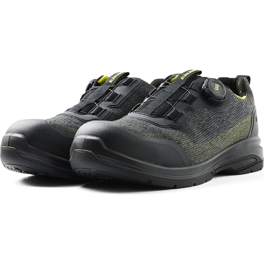 Blaklader CRADLE Safety Shoe, Black/Yellow (3)