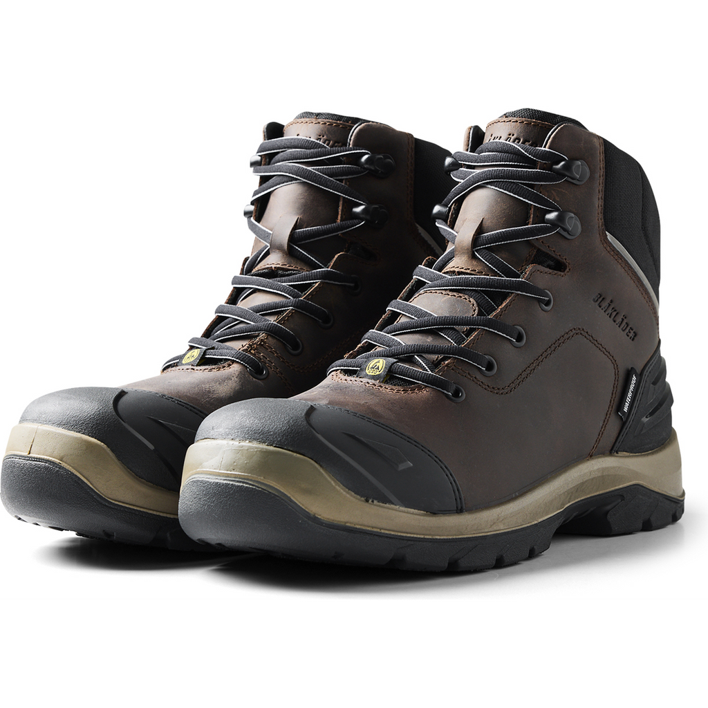 Blaklader Elite Safety Boot S3 Waterproof, Brown/Black (3)