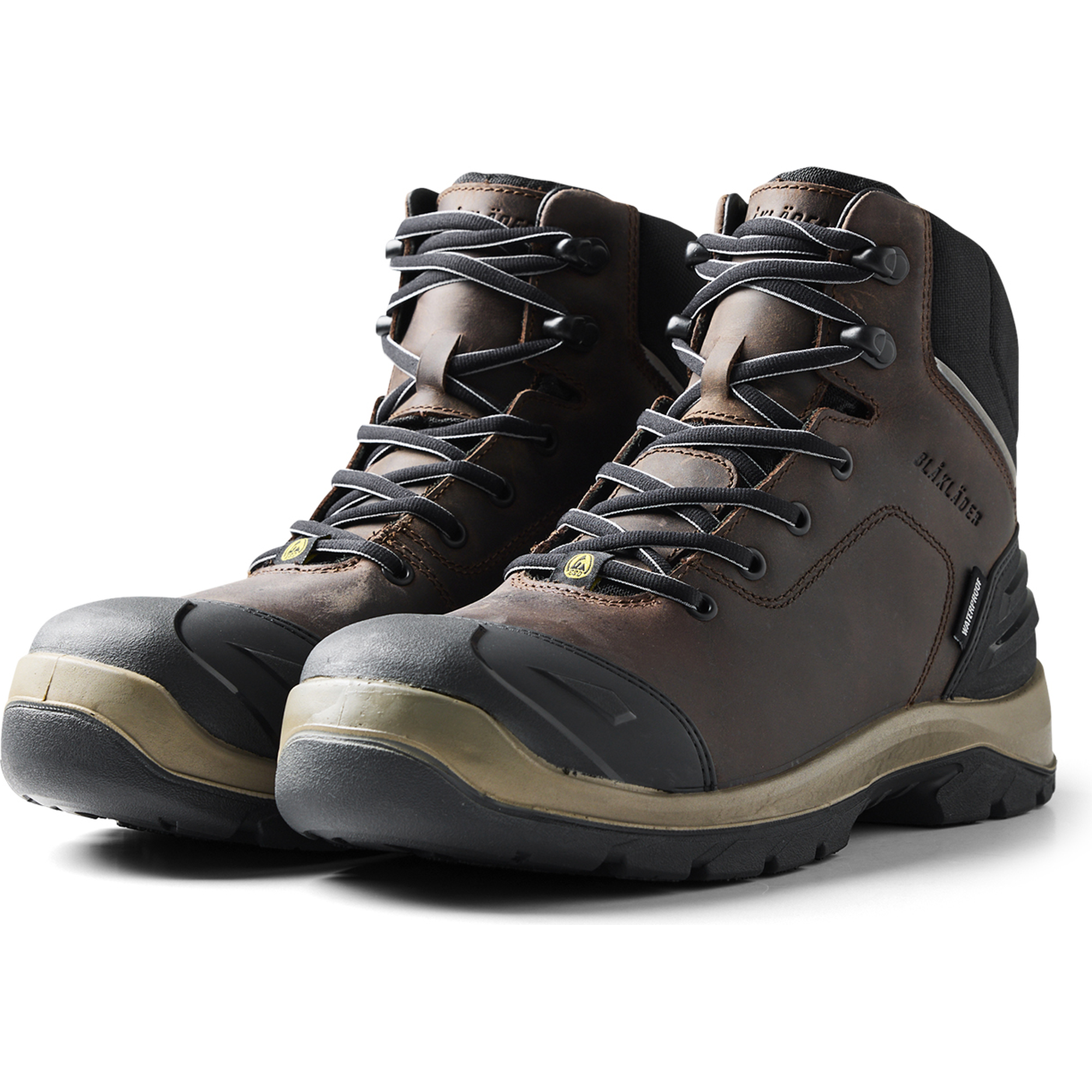 Blaklader Elite Safety Boot S3 Waterproof, Brown/Black (3)