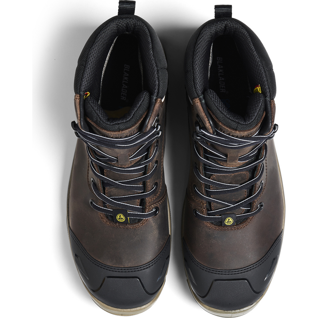 Blaklader Elite Safety Boot S3 Waterproof, Brown/Black (2)