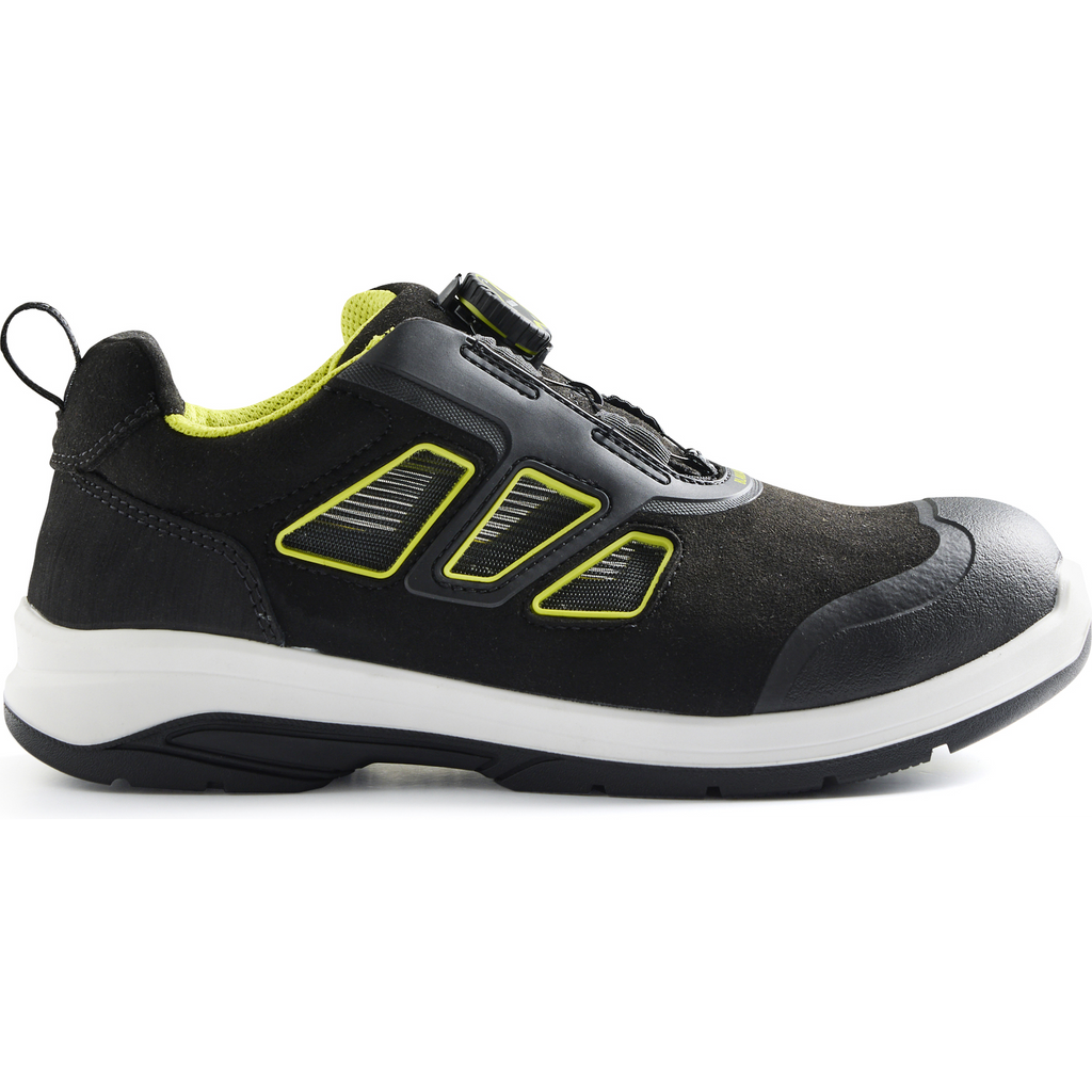 Blaklader CRADLE Safety Shoe, Black/Yellow