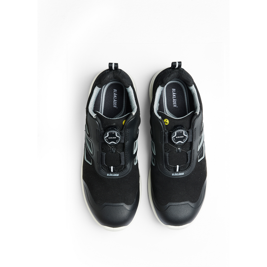 Blaklader CRADLE Safety Shoe, Black/Medium Grey (3)