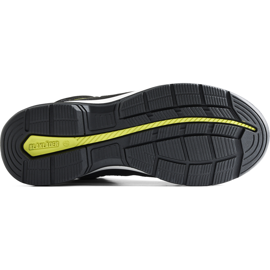 Blaklader CRADLE Safety Shoe, Black/Yellow (4)