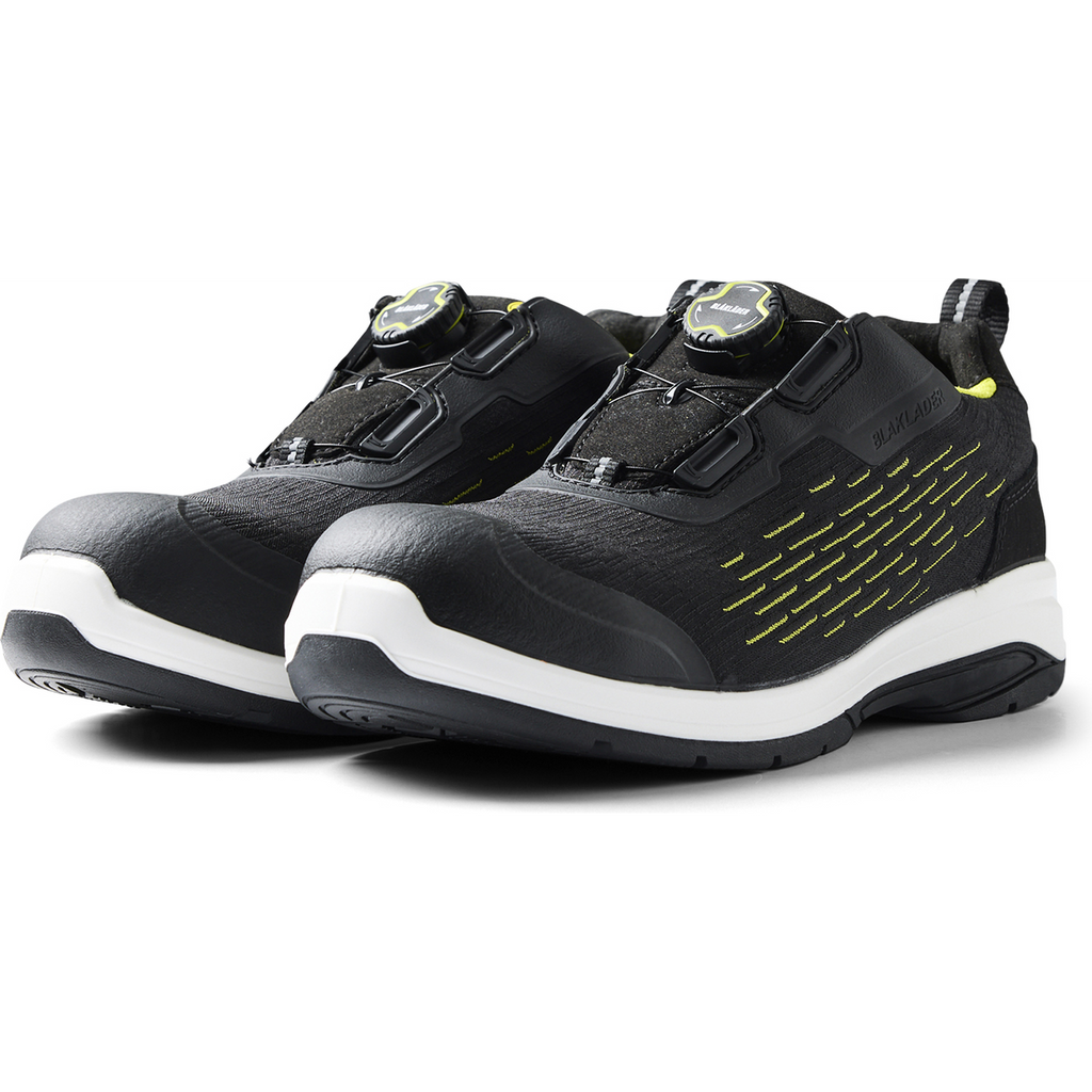 Blaklader CRADLE Safety Shoe, Black/Yellow (3)