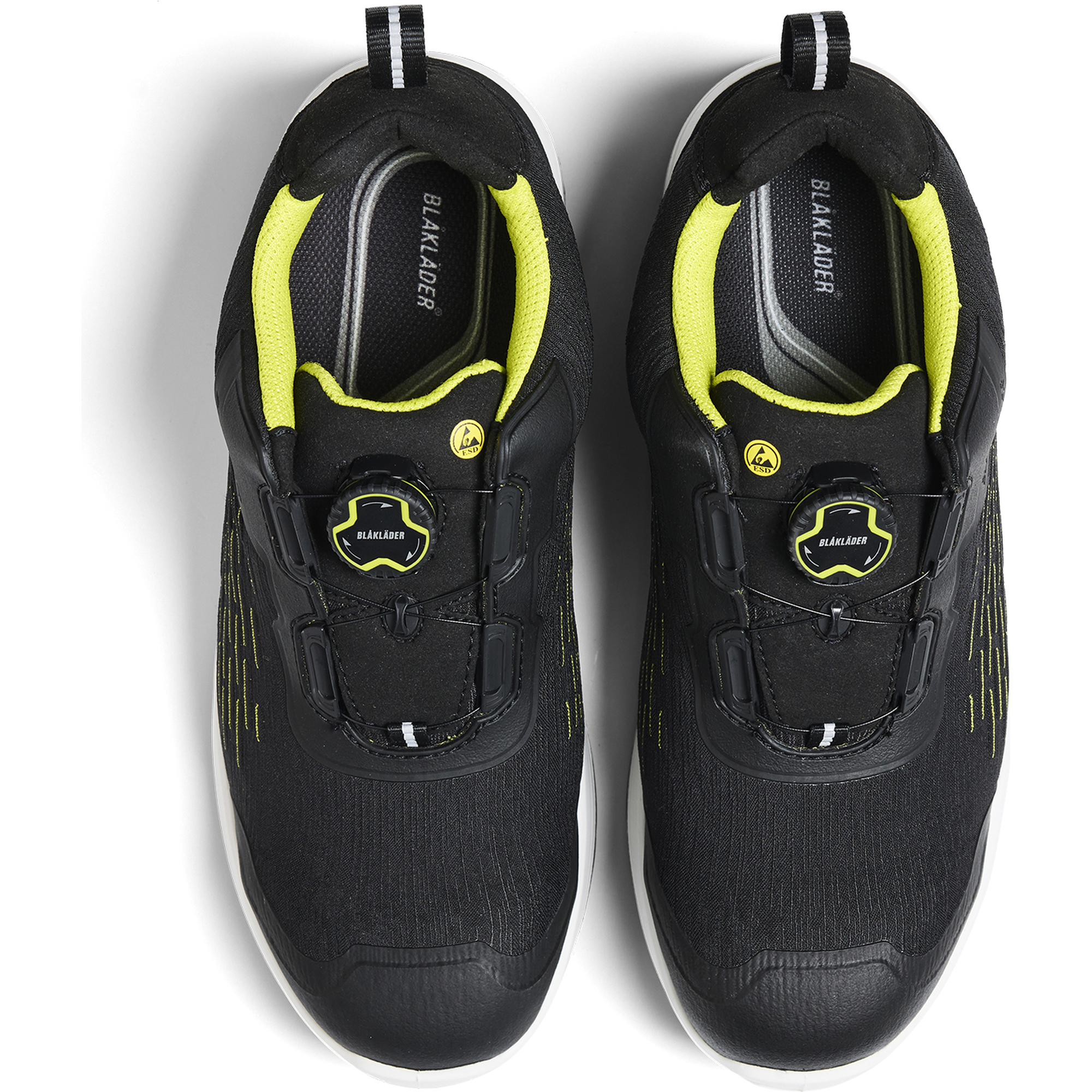 Blaklader CRADLE Safety Shoe, Black/Yellow (2)