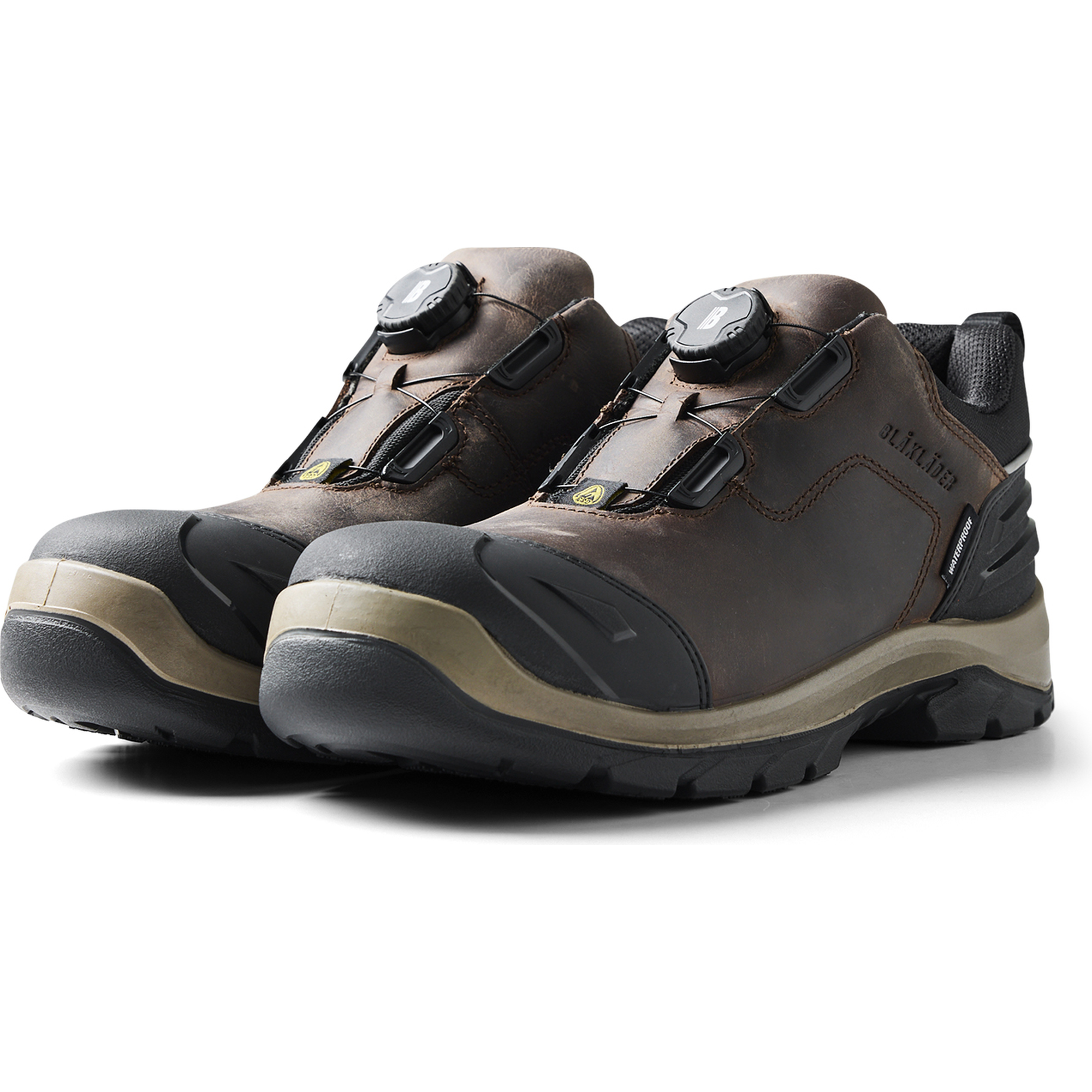 Blaklader ELITE Safety Shoe S3 Waterproof, Brown/Black (3)