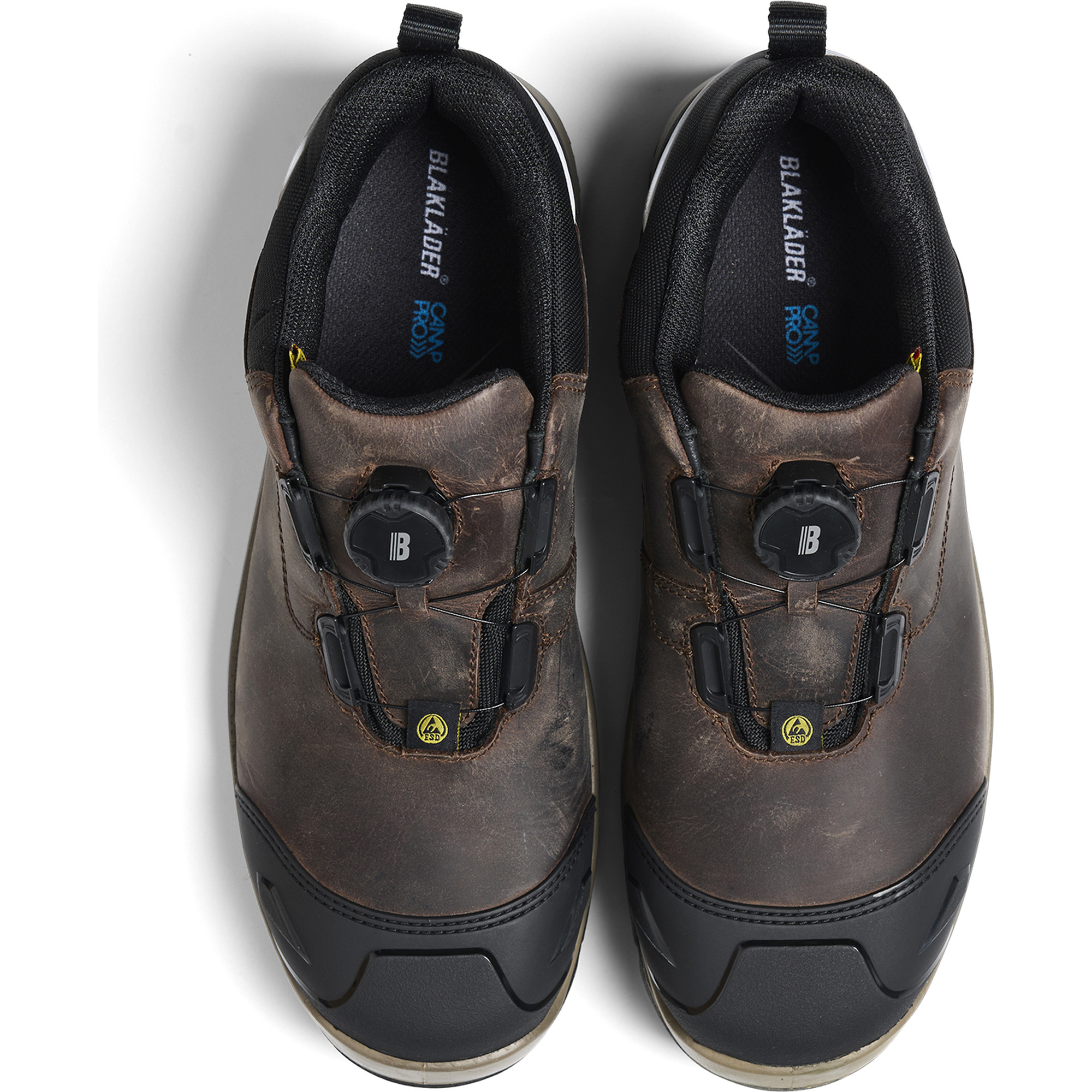 Blaklader ELITE Safety Shoe S3 Waterproof, Brown/Black (2)